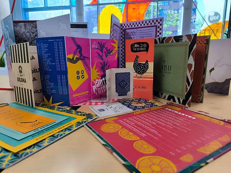cartas horeca
