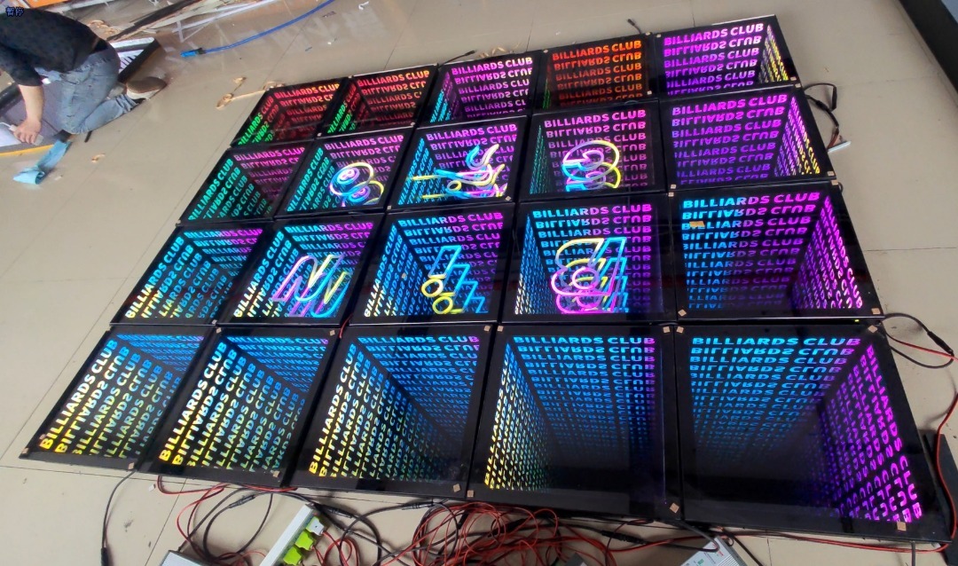 Neones LED para todos 3 neon led infinito combinado