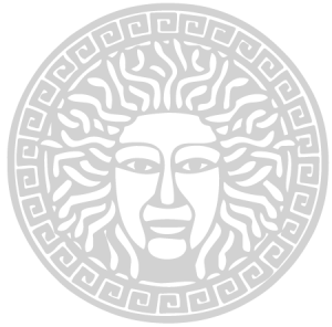 Logo de Medusa con diseño clásico